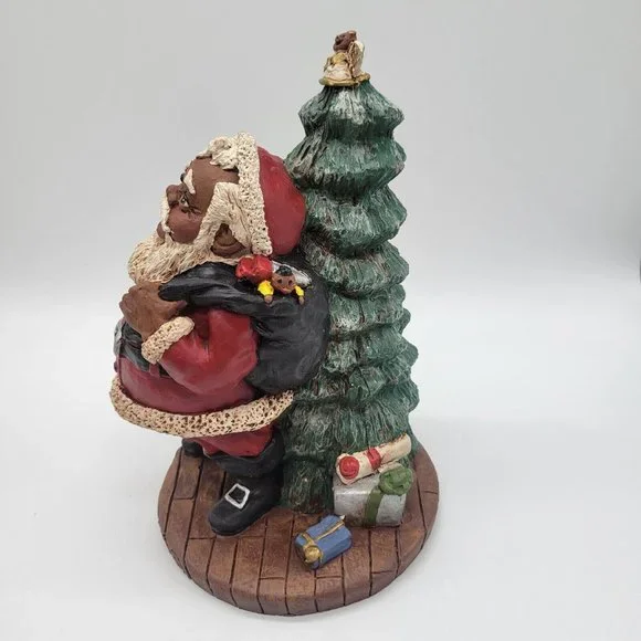 RARE John Solomon Sandridge Papa Cause Sculpture Signed By Artist 1992 Christmas - Picture 5 of 14